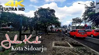 Morning  Walk in Sidoarjo City ~ Menyusuri GOR Delta sidoarjo || Fimi Palm 2 Pro [4K]