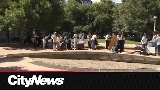 Move-in day for first year university students