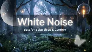 Baby White Noise for Sleep & Comfort | Gentle Night Wind & Chimes (No Ads)