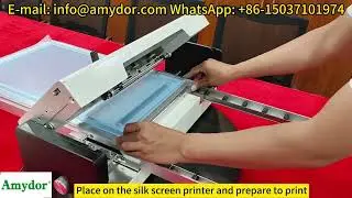 No Need for Traditional Film Automatic Digital Screen Printing Machine