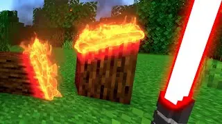 Realistic LIGHTSABER in Minecraft