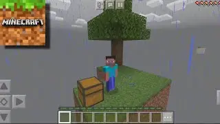 Minecraft PE - Skyblock Survival Gameplay part 1