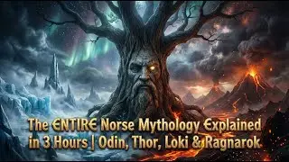 The ENTIRE Norse Mythology Explained in 3 Hours | Odin, Thor, Loki | Boring History For Sleep