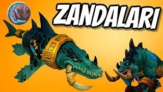 Zandalari Troll Druid shapeshift Gameplay WoW Patch 8.1.5 | World of Warcraft Battle for Azeroth