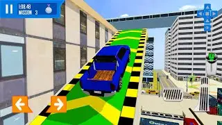 City Driver - Car Driving On The Roofs Parking Challenge | Android Gameplay