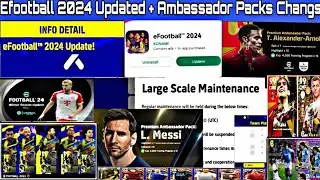Efootball 2024 large Scale Maintenance | Efootball 2024 Release Date  And Carry Over Details#pes