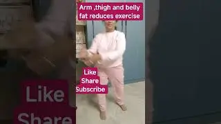 Arm, Thigh & Belly Fat Fast Reduce 🔥 सिर्फ 10 मिनट रोज exercise#viralshorts
