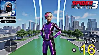 Hacker Girl Max out Spider Fighter 3 - Gameplay Walkthrough Part 16 (iOS, Android]