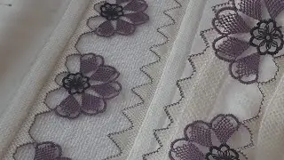 Havlu kenarı motiflerini zemine sabitlerken nelere dikkat etmeliyiz!! anlatımı  sizlerle..