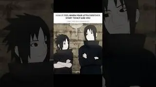 Uchiha brothers 😶&zwj;🌫️ #itachi #sasuke #uchiha