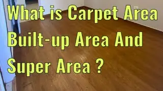 What is Difference between Carpet Area, Built-up Area And Super Area?#property #apartment #flat