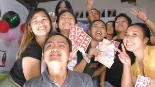 Part 2 Party Games and Raffle Christmas 2021 Pie Square | Kalil's Journey