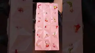 🍓 The Ultimate Strawberry Chocolate Bar! 🍫#shorts #trending #viral #chocolate #food #yummy #foryou