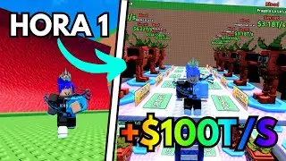 CONSTRU&Iacute; A MELHOR BASE USANDO O MELHOR BRAINROT! | Roblox Escape Tsunami For Brainrots