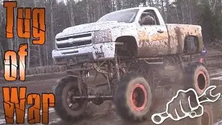 MUD TRUCK TUG OF WAR - 4x4 Proving Grounds