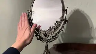 JUXYES Vintage Vanity Mirror Review: Gorgeous Heirloom or Just Hype? (Double-Sided Swivel Test)