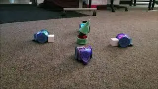 Linkbots Walking Around The Christmas Tree (Winner of 