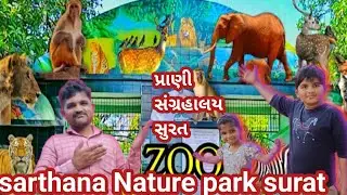  સરથાણા નેચર પાર્ક સુરત || sarthana Nature park surat || New gujrati vlogs 