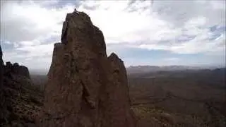 Razor's Edge at the Superstition Mountains