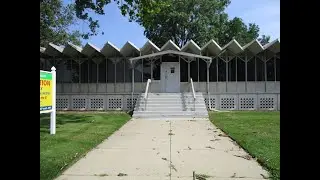 Concrete roof Minoru Yamasaki building  concrete roof inspection  #homeinspectortraining