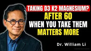 Why Vitamin D3, K2, and Magnesium Work Differently After 60 — Timing Explained | Senior Health