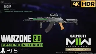 Kastov 762 Noir MW2 Skin | MW2 Noir Skin | Nori Skin MW2 | COD MW2 Nori Skin | MW2 Kastov 762 Skin