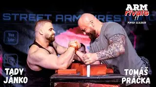 Tady Jánko vs Tomáš Práčka | Arm Rivals 11 | Street Armwrestling