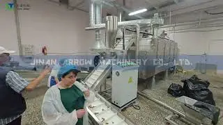 Triangle Pillow Chocolate filling snack  Food  Twin screw extruder machinery snack bar curls snack