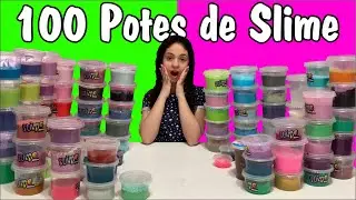 MISTUREI 100 POTES DE SLIMES