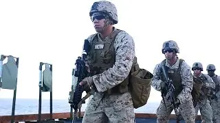 Shooting Range On Ship's Deck &ndash; Combat Marksmanship Deck Shoot