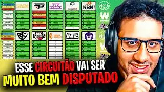 🚨 ESSE CIRCUIT&Atilde;O 2026 T&Aacute; STACKAD&Iacute;SSIMO! ABSOLUT REAGE E COMENTA SOBRE OS JOGADORES