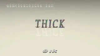 thick - pronunciation + Examples in sentences and phrases