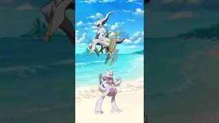 Legendary and mythical pokemon battle #pokemon #shorts