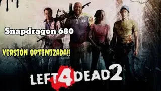 Left 4 dead 2// winlator (Snapdragon 680) versi&oacute;n optimizada, solo 2 GB!!