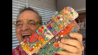 Carteira Bordada com Pedrarias/DIY Manual Embroidered Wallet/Afonso Franco