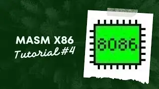 2023 MASM (Microsoft Macro Assembler) Tutorial #4: Input Byte [Assembly Language]