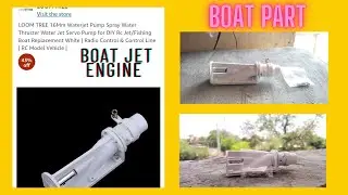 rc boat jet pump parts in amazon unboxing #video