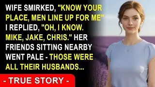 “I’ve Got A Line Of Men,” She Boasted. I Calmly Named Them All — And Her Friends Went Pale