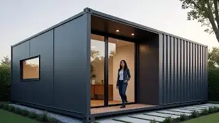 Two 20ft Container House Layout + Floor Plan | Shipping Container Home