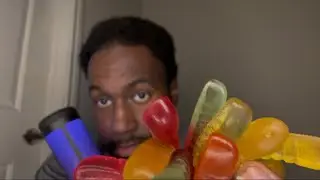 ASMR GUMMY WORMS Review🪱