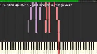 C.V. Alkan Op. 35 No. 1-12 (Yamaha P-255)