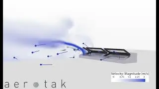 NSHEV (Natural Smoke and Heat Exhaust Ventilation) CFD Animation | STAR-CCM+