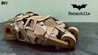 How to make BATMOBILE | DIY Batmobile