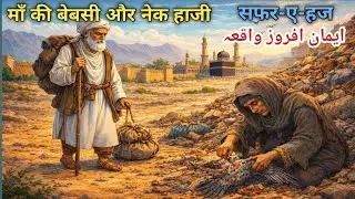 हज का सफ़र | बेबस माँ और नेक हाजी | Hindi Urdu islamic story | Lesson Based Story 