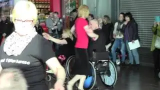 Pyörätuolitanssia Tornion Rajalla 21.4.2016 - Tanssii Tätien Kanssa ry