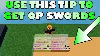 USE THIS TIP TO BECOME OP - Roblox Sword Factory