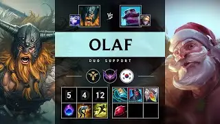 Olaf Support vs Braum - KR Master Patch 25.21