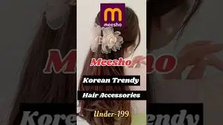 Korean Trendy Hair Accessories🎀🌟 For link Check Out Recent Posts 🔗➡️#meeshohairaccessories #korean