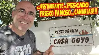 probando el FAMOSO RESTAURANTE de PESCADO FRESCO en CANARIAS