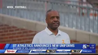 UT Athletics announces new uniforms in honor of Condredge Holloway